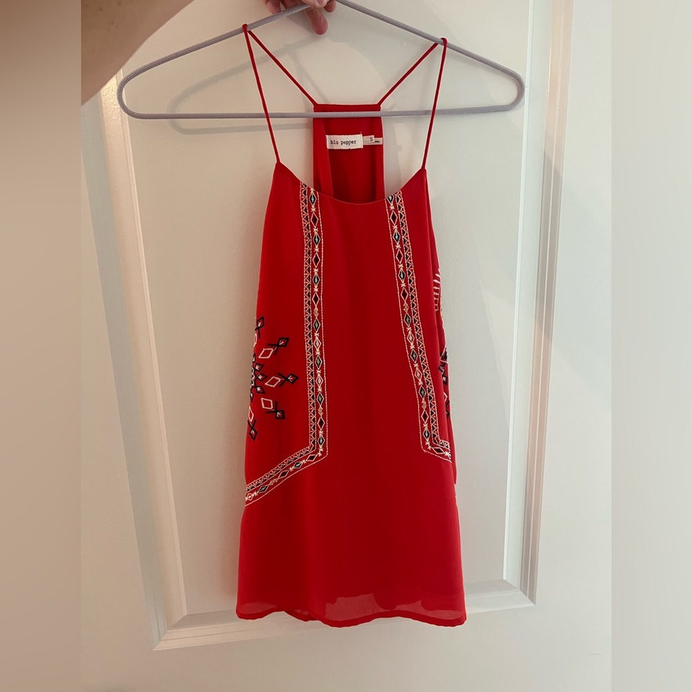 Blu Pepper Top